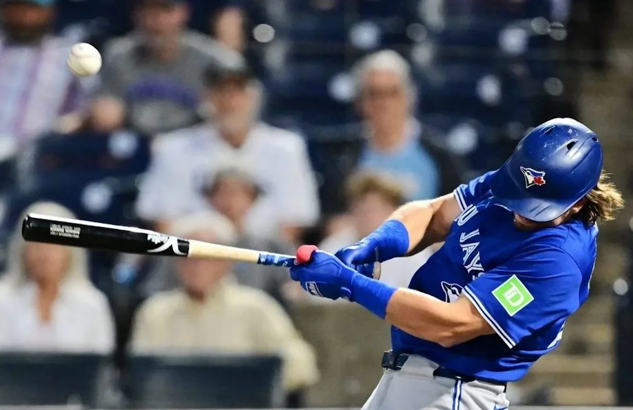 Blue Jays player in action